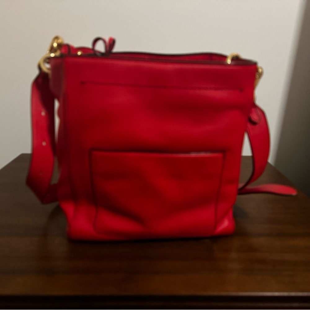 Cole Haan Vibrant Red Crossbody Bag